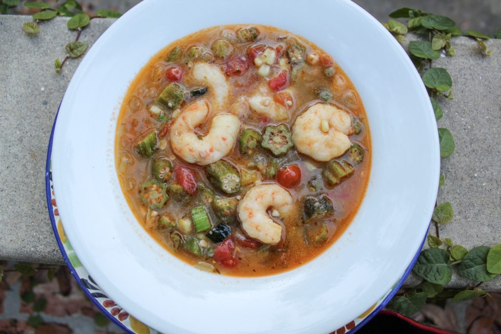 Shrimp and Okra Stew Recipes Sur Le Plat