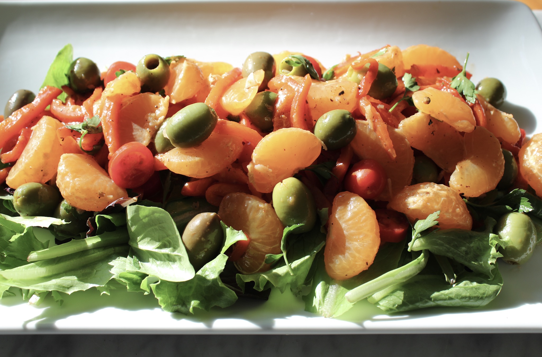 satsuma red pepper salad