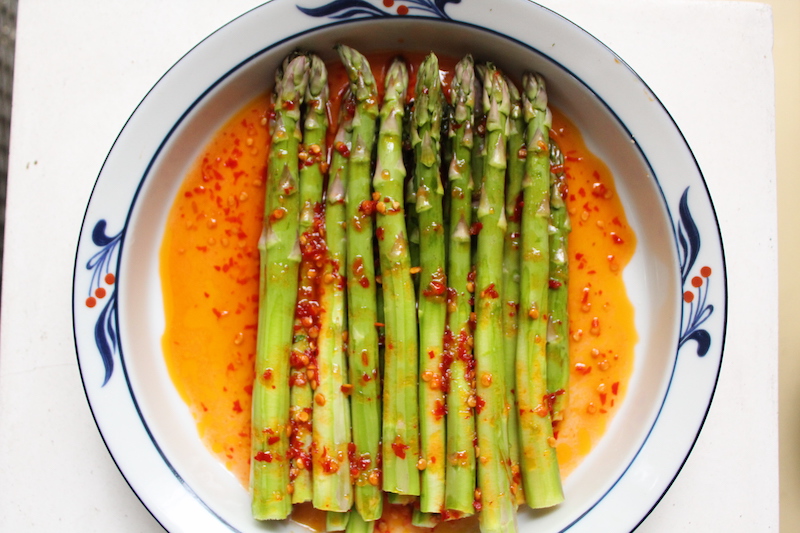harissa asparagus