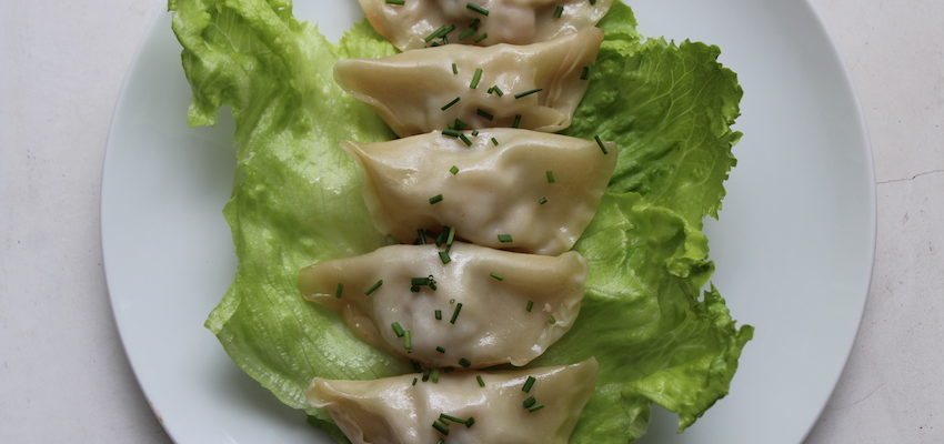 Pork and shrimp dumplings